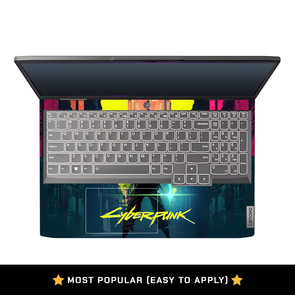 Cyberpunk Uprising Lenovo LOQ 2023 15IRH8, 15APH8 Laptop Skin