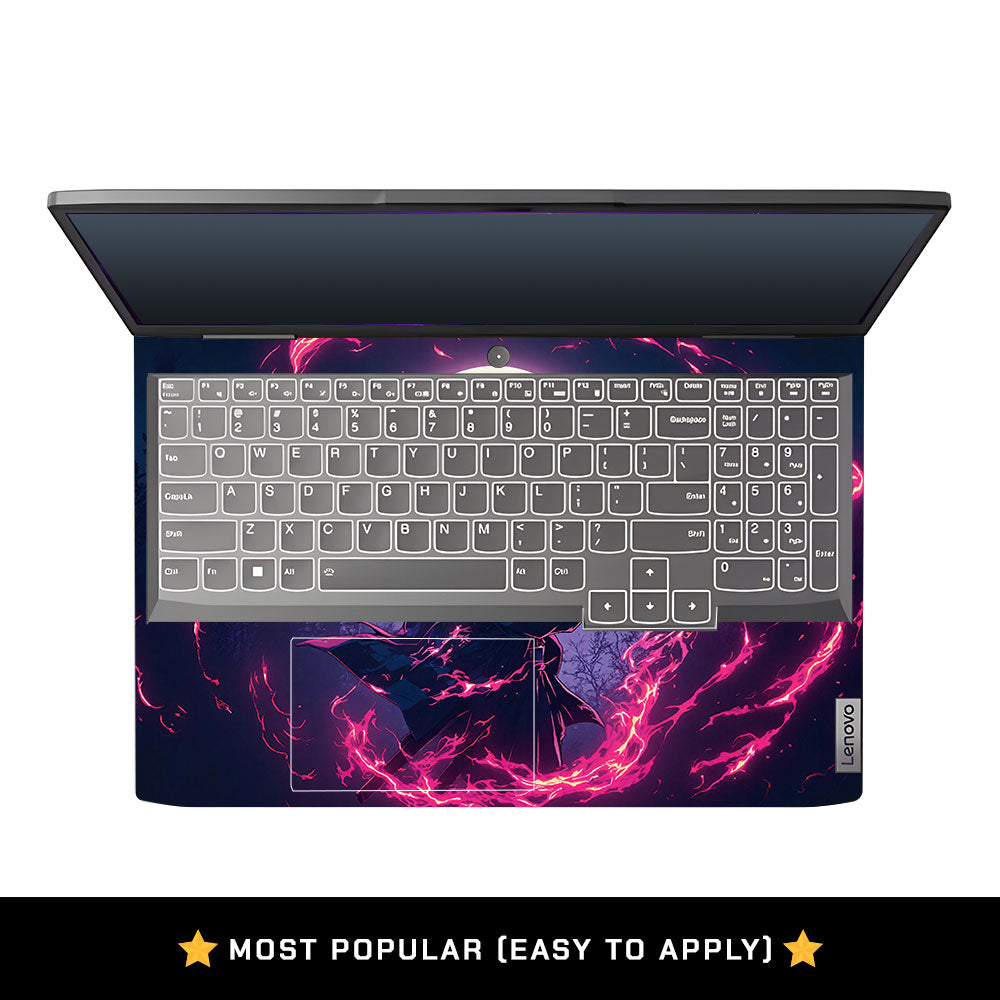 Ember Anime Swordsman Lenovo LOQ 2023 15IRH8, 15APH8 Laptop Skin
