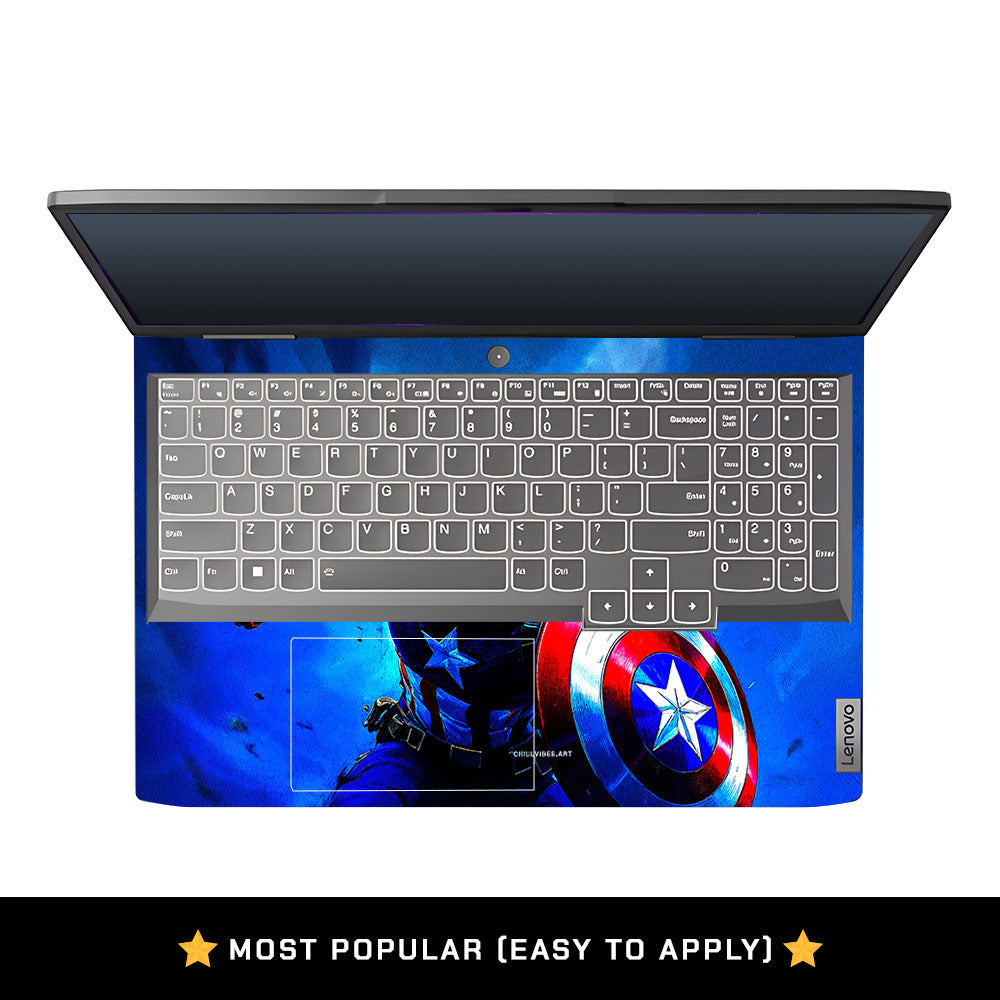 Shield Comic Hero Lenovo LOQ 2023 15IRH8, 15APH8 Laptop Skin