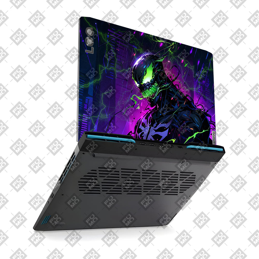 Venom Chaos Surge Lenovo LOQ 2023 15IRH8, 15APH8 Laptop Skin
