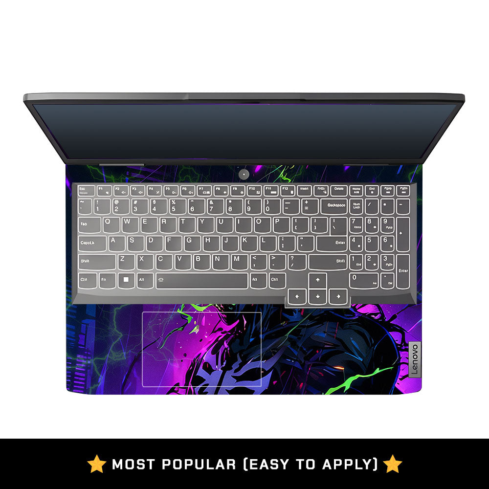 Venom Chaos Surge Lenovo LOQ 2023 15IRH8, 15APH8 Laptop Skin