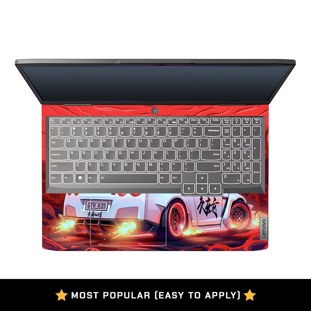 Nissan GTR Turbo Performance Edition Lenovo LOQ 2023 15IRH8, 15APH8 Laptop Skin