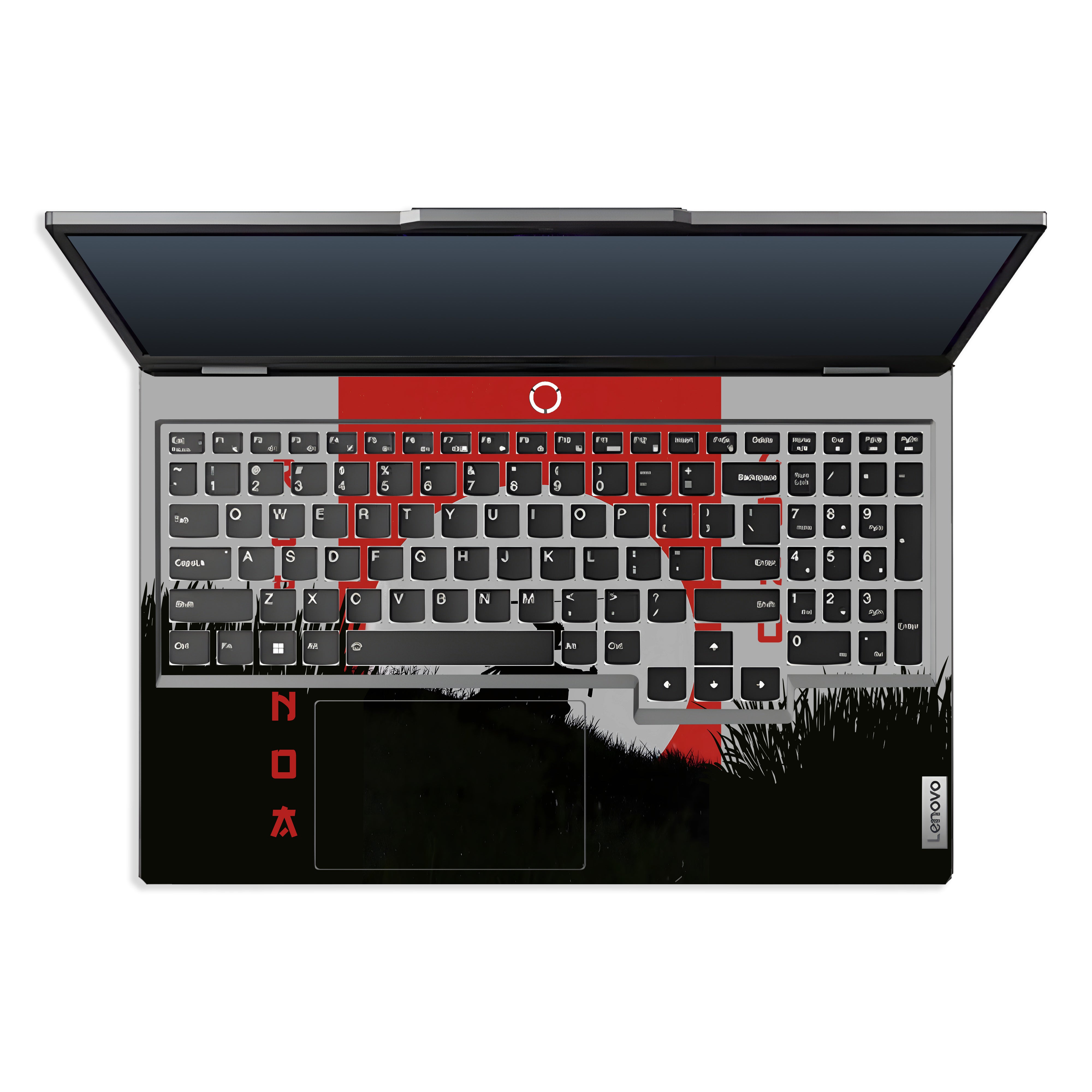 Transparent Swordsman’s Resolve Lenovo LOQ 2024, 2025 Laptop Skin