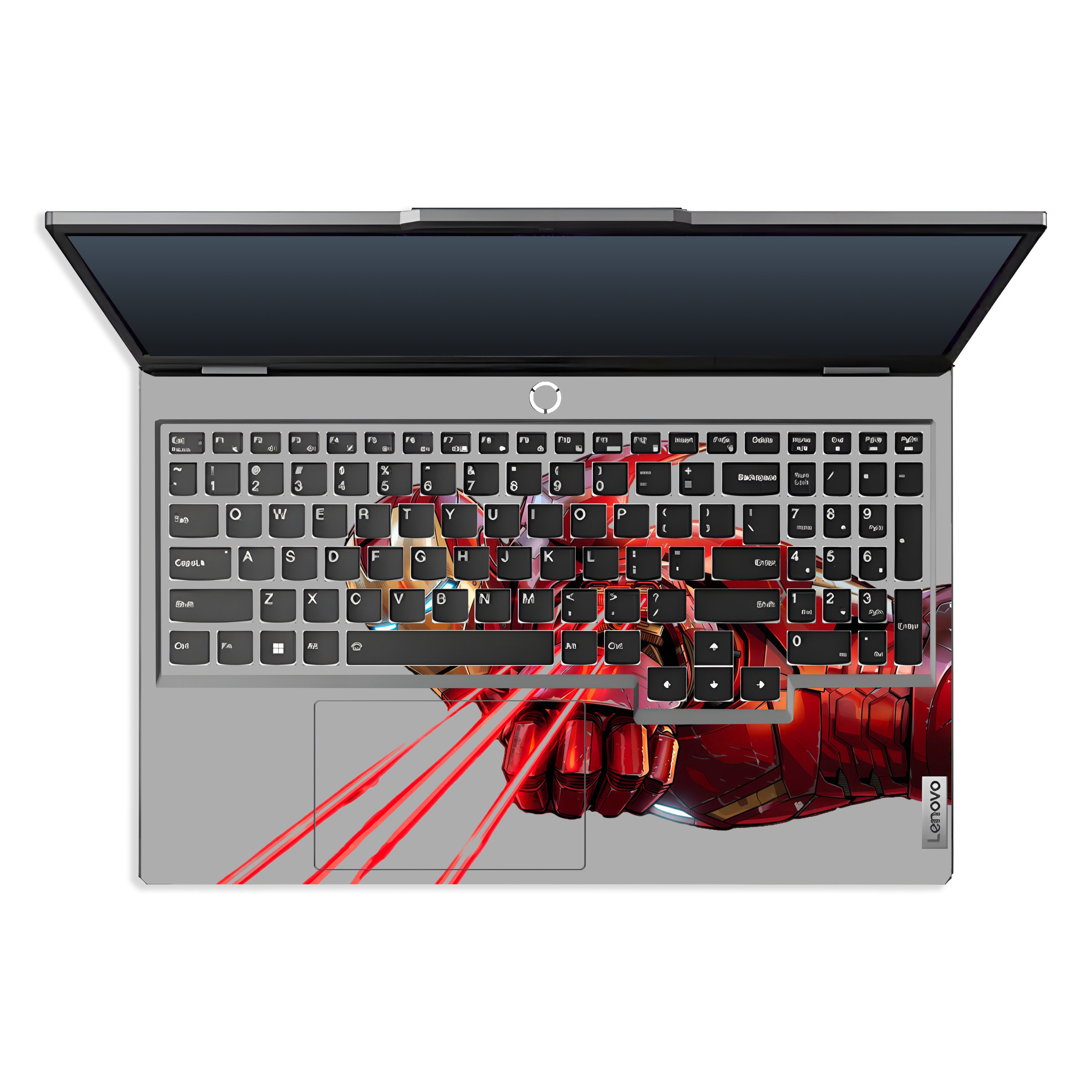 Transparent Iron Fist Lenovo LOQ 2024, 2025 Laptop Skin