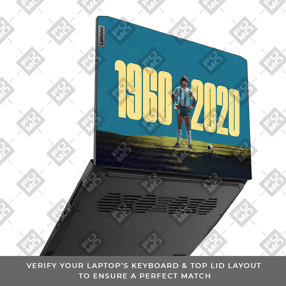 GOAT Era 1960 - 2020 Lenovo IdeaPad Gaming 3 15ACH6 and 15IHU6 3D Laptop Skin