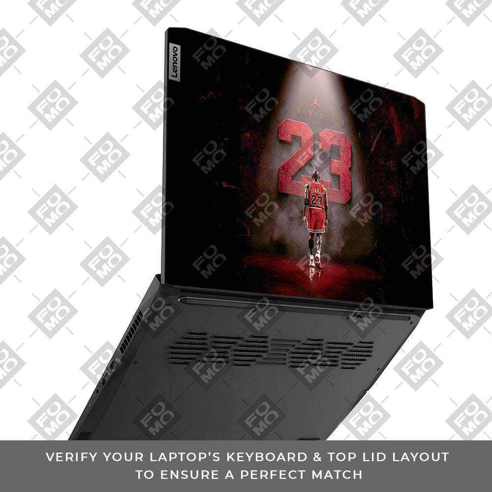 Jordan 23 Lenovo IdeaPad Gaming 3 15ACH6 and 15IHU6 3D Laptop Skin