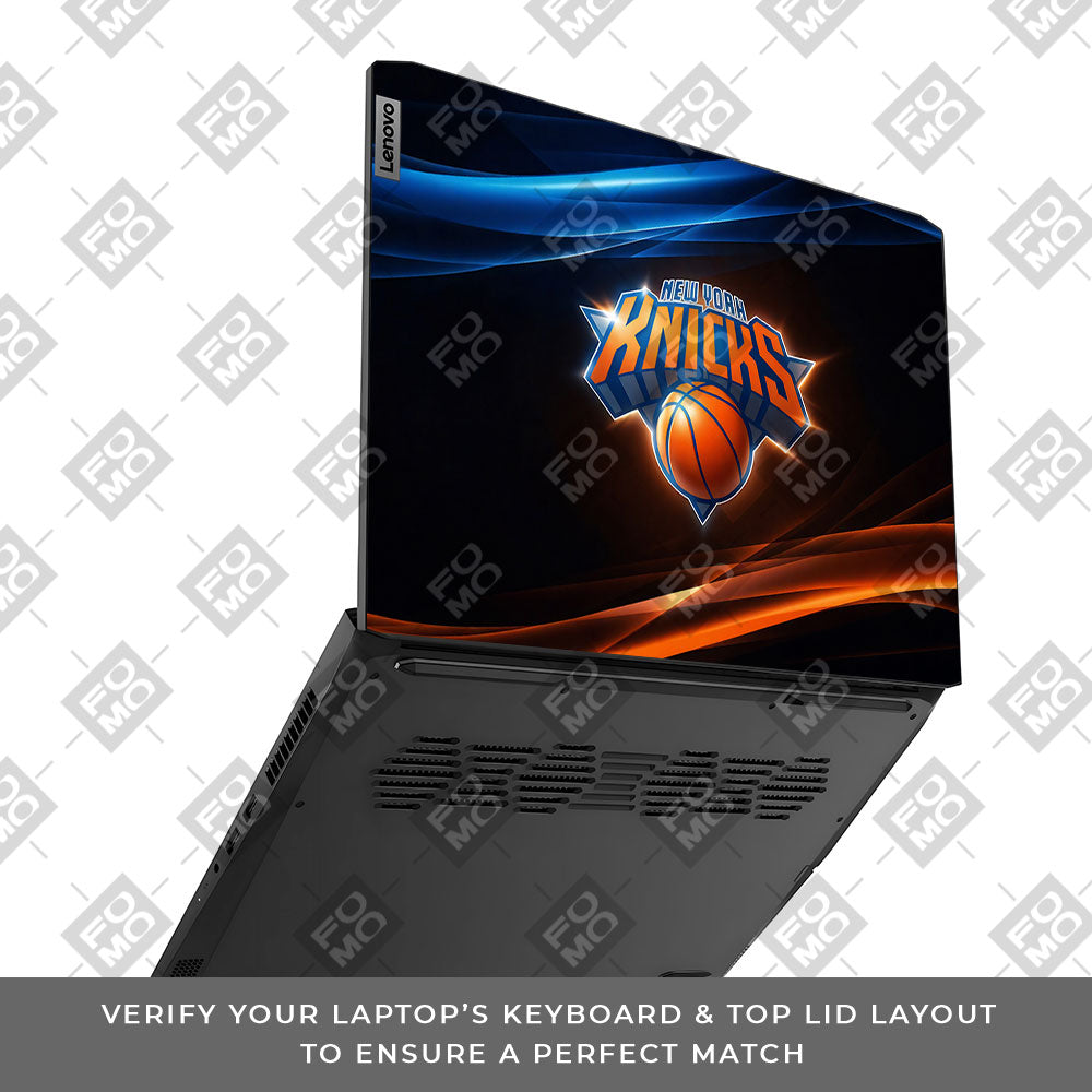 Knicks Glow Lenovo IdeaPad Gaming 3 15ACH6 and 15IHU6 3D Laptop Skin