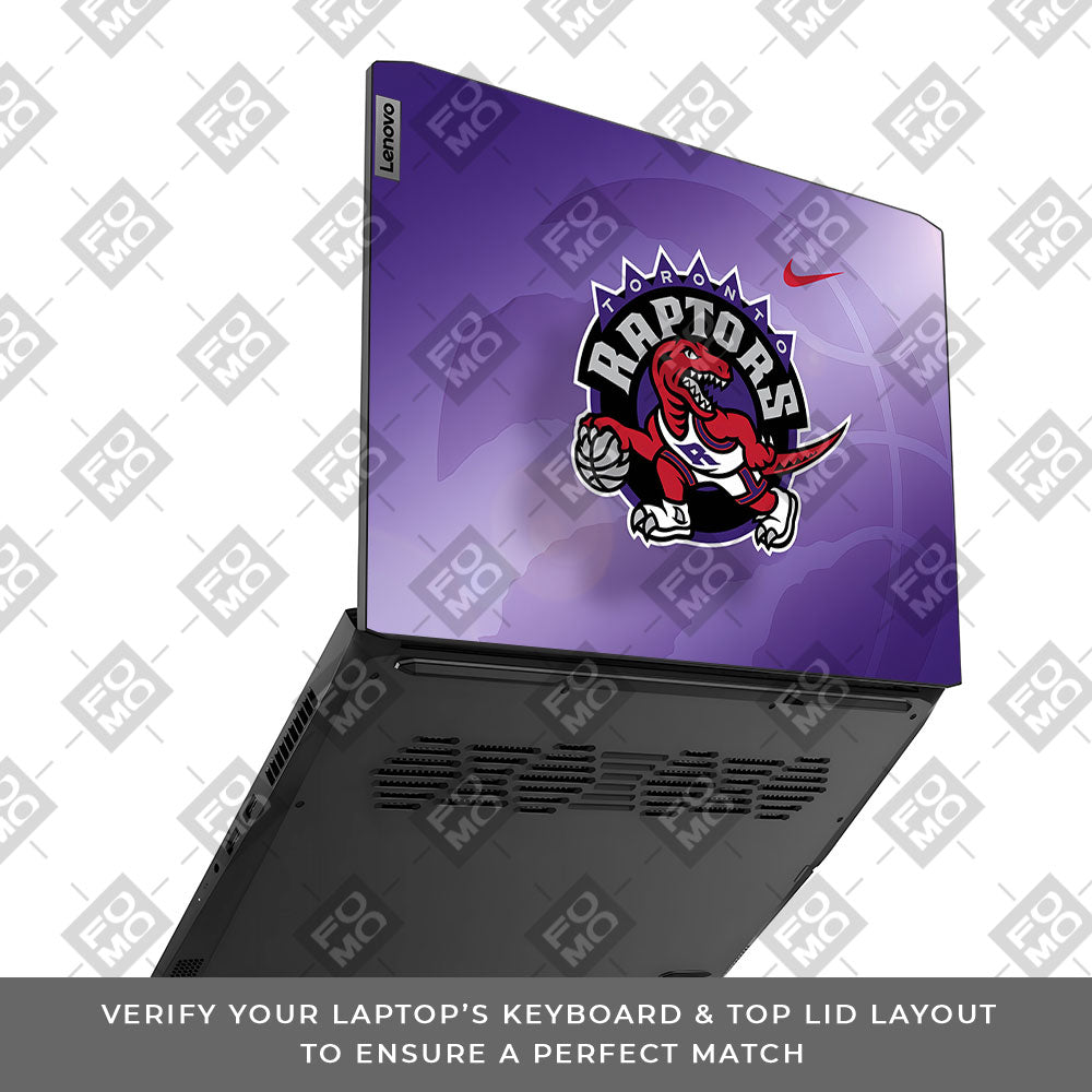 Raptors Pride Lenovo IdeaPad Gaming 3 15ACH6 and 15IHU6 3D Laptop Skin