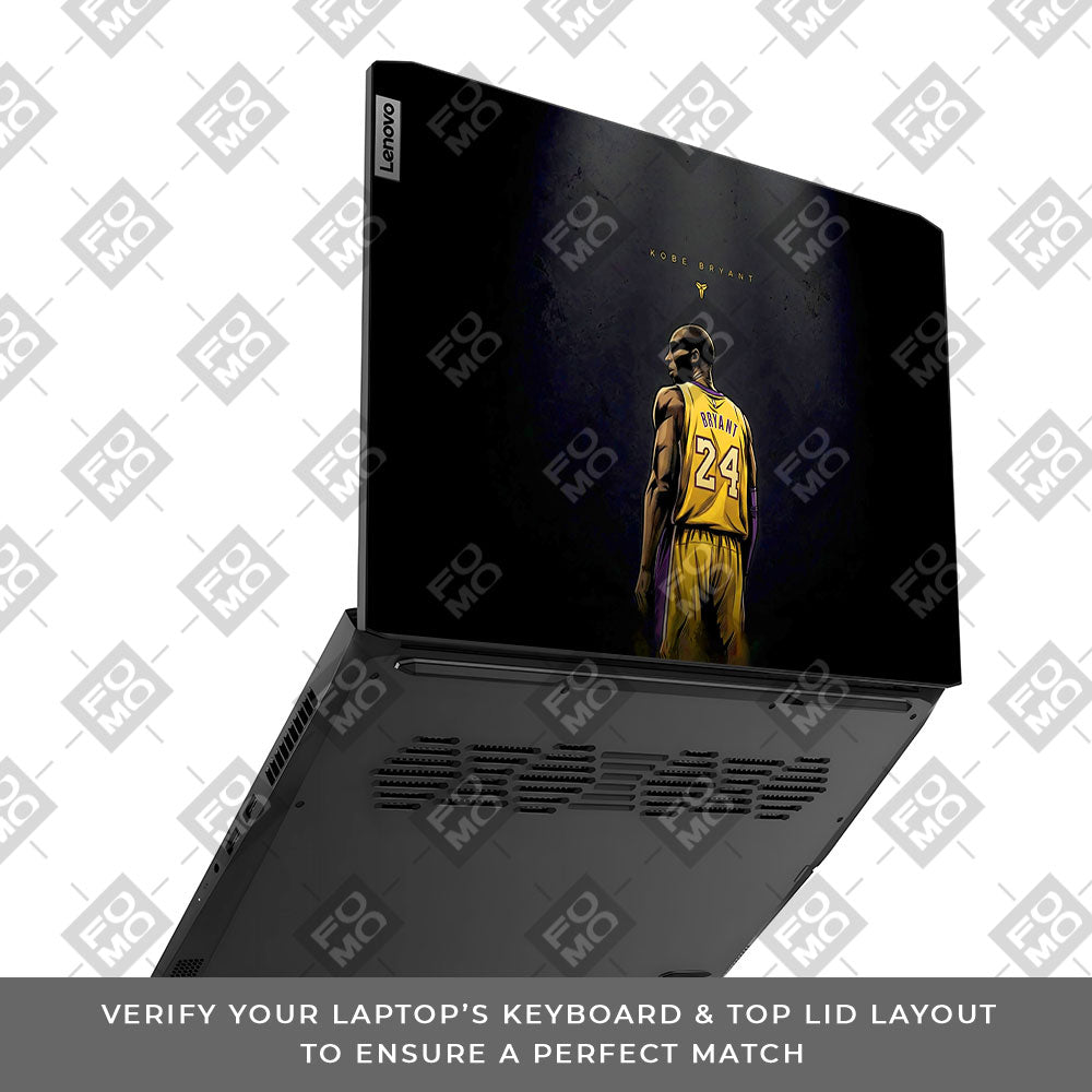 Mamba Legacy Lenovo IdeaPad Gaming 3 15ACH6 and 15IHU6 3D Laptop Skin