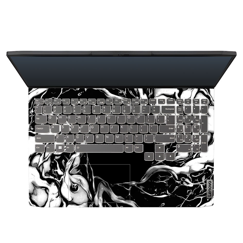 Spiderman Web Black Lenovo IdeaPad Gaming 3 15ARH7 and 15IAH7 3D Laptop Skin