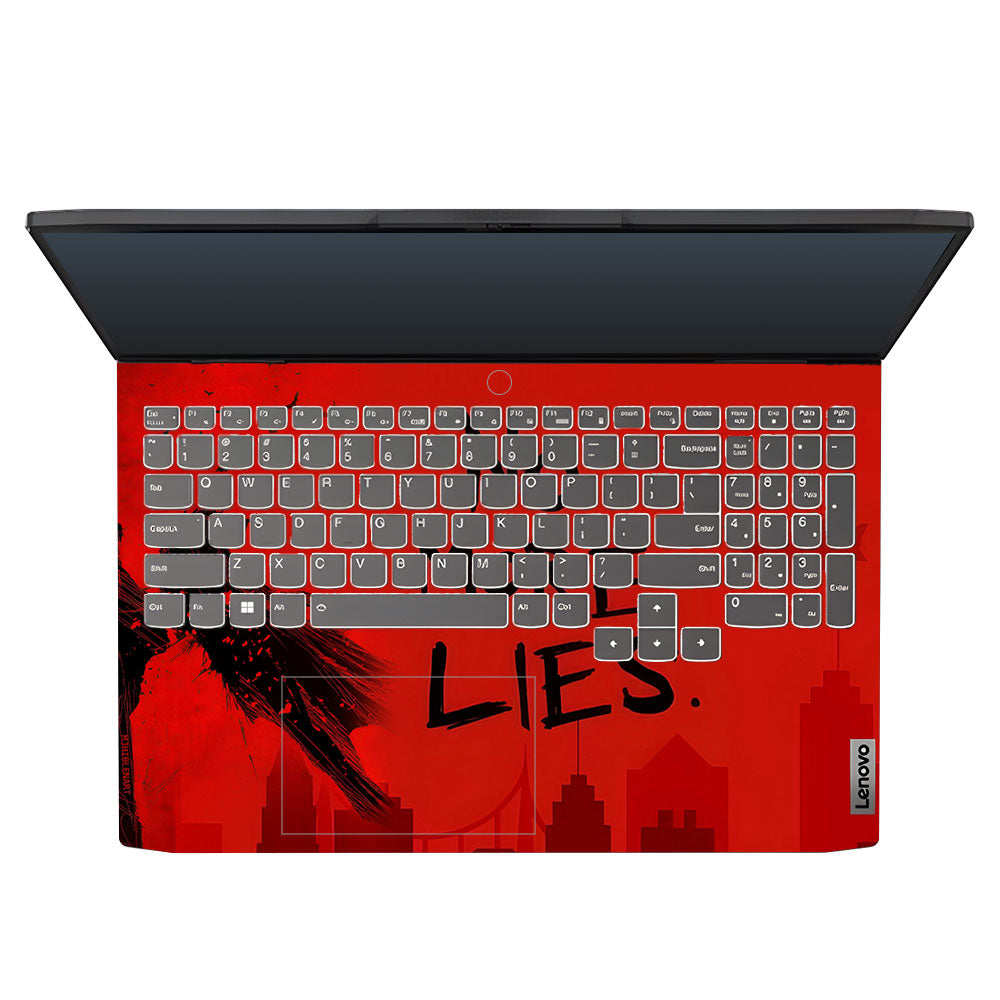Batman No More Lies Lenovo IdeaPad Gaming 3 15ARH7 and 15IAH7 3D Laptop Skin