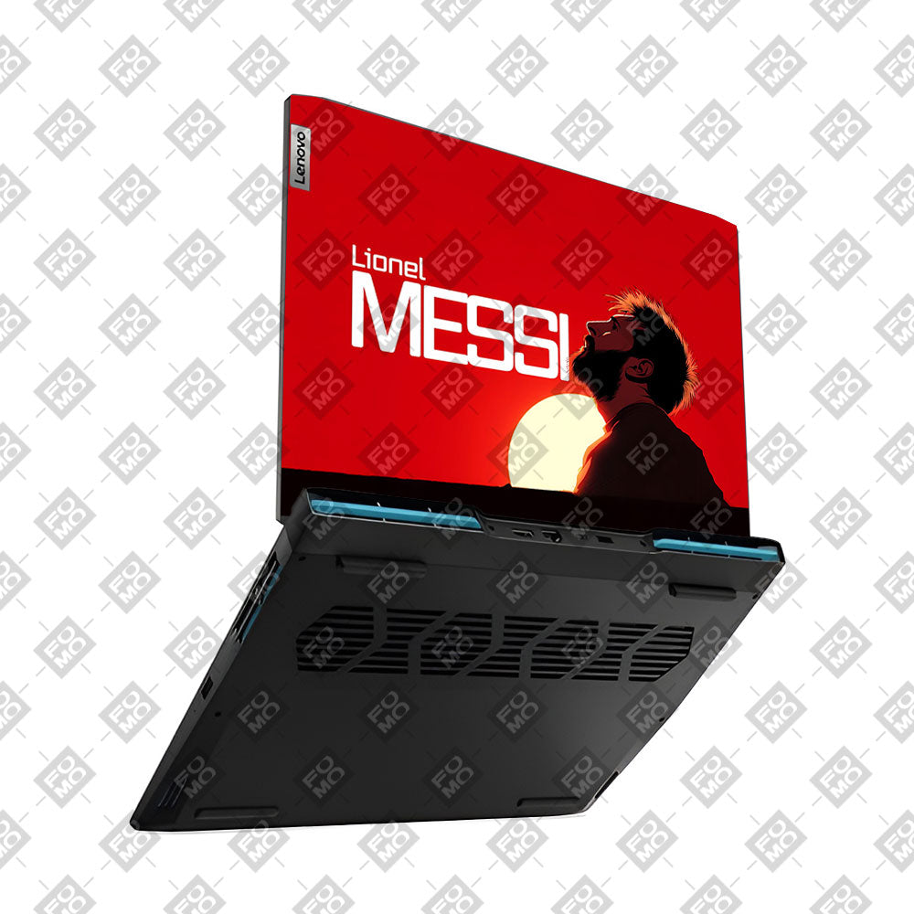 Messi Sunset Icon Lenovo IdeaPad Gaming 3 15ARH7 and 15IAH7 3D Laptop Skin