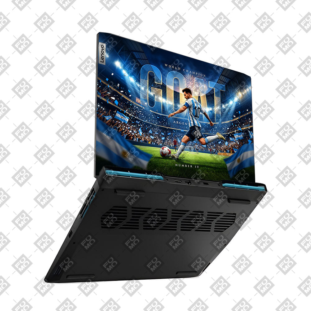 Messi World Champ Energy Lenovo IdeaPad Gaming 3 15ARH7 and 15IAH7 3D Laptop Skin