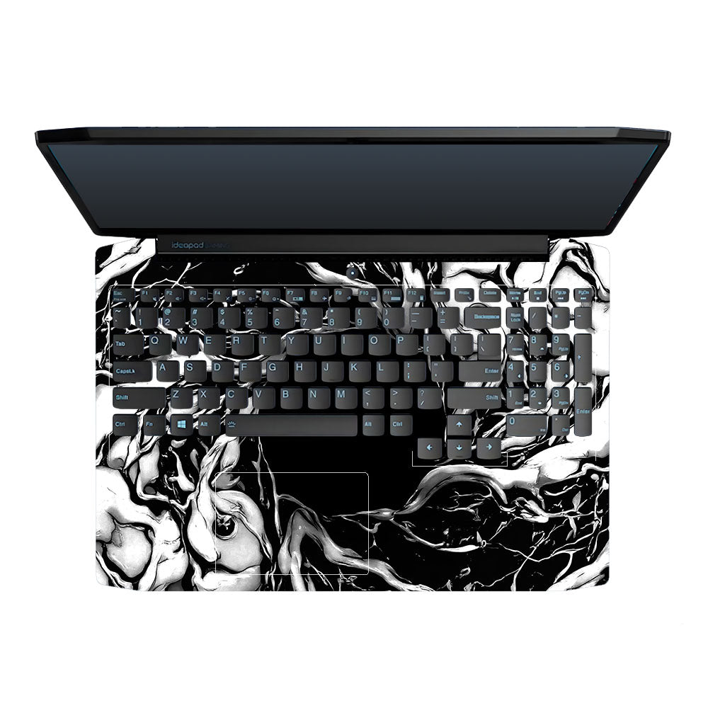 Spiderman Web Black Lenovo Ideapad Gaming 3 15ARH05 and 15IMH05 3D Laptop Skin
