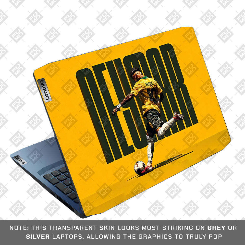 Neymar Brazil Drip Lenovo Ideapad Gaming 3 15ARH05 and 15IMH05 3D Laptop Skin
