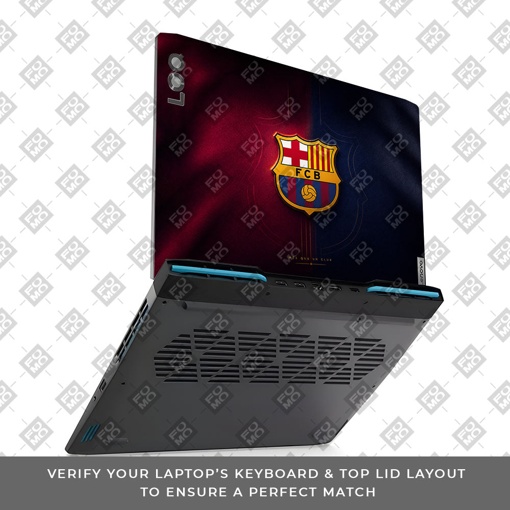 Catalan Pride Barcelona Legacy Lenovo LOQ 2023 15IRH8, 15APH8 3D Laptop Skin