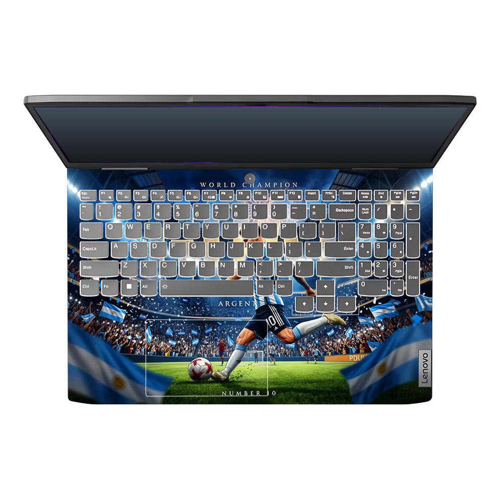 Messi World Champ Energy Lenovo LOQ 2023 15IRH8, 15APH8 3D Laptop Skin