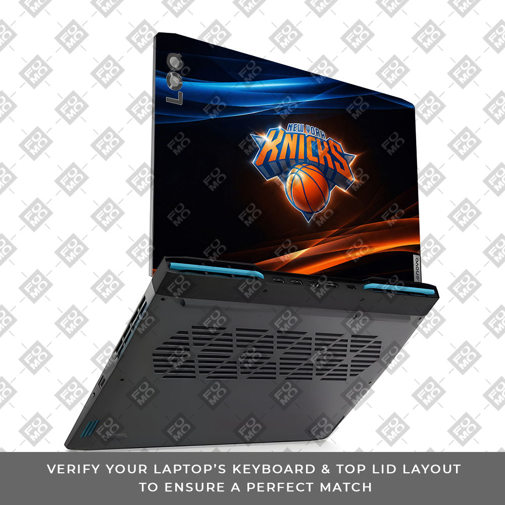 Knicks Glow Lenovo LOQ 2023 15IRH8, 15APH8 3D Laptop Skin