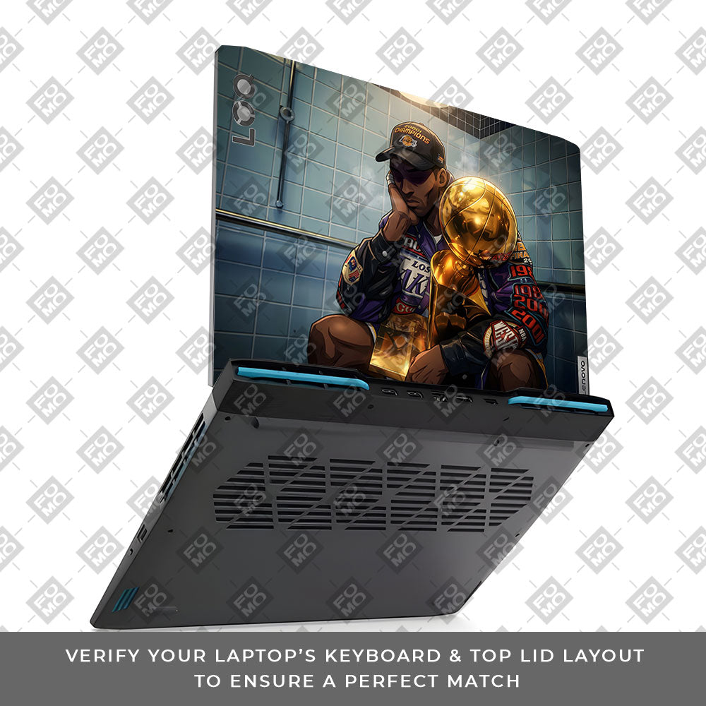 Kobe Trophy Lenovo LOQ 2023 15IRH8, 15APH8 3D Laptop Skin