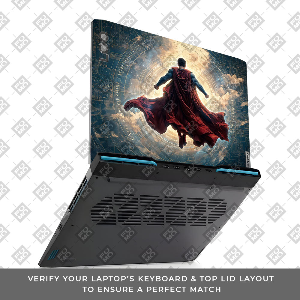 Superman Ascends Lenovo LOQ 2023 15IRH8, 15APH8 Laptop Skin