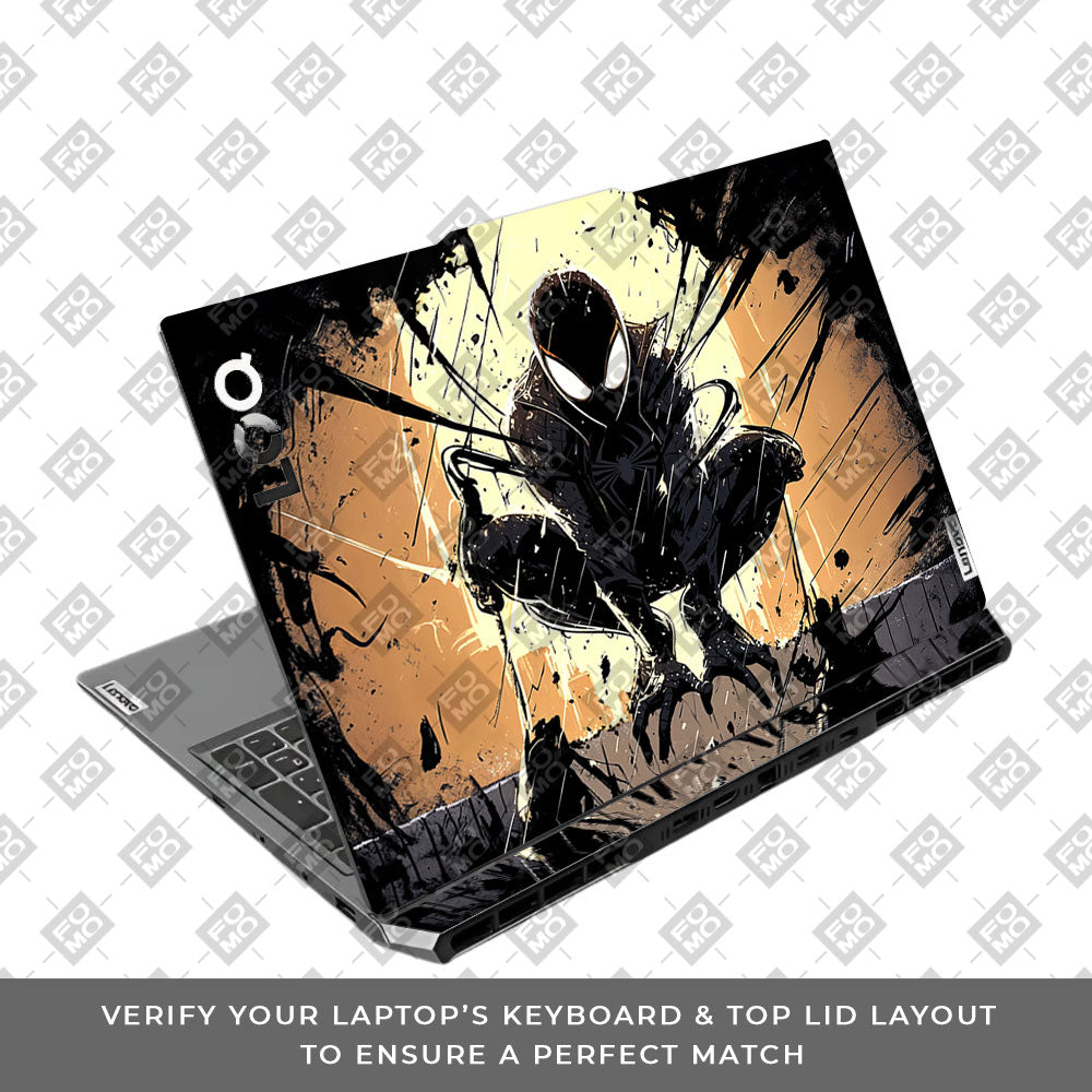 Shadow Spiderman Lenovo LOQ 2024, 2025 3D Laptop Skin