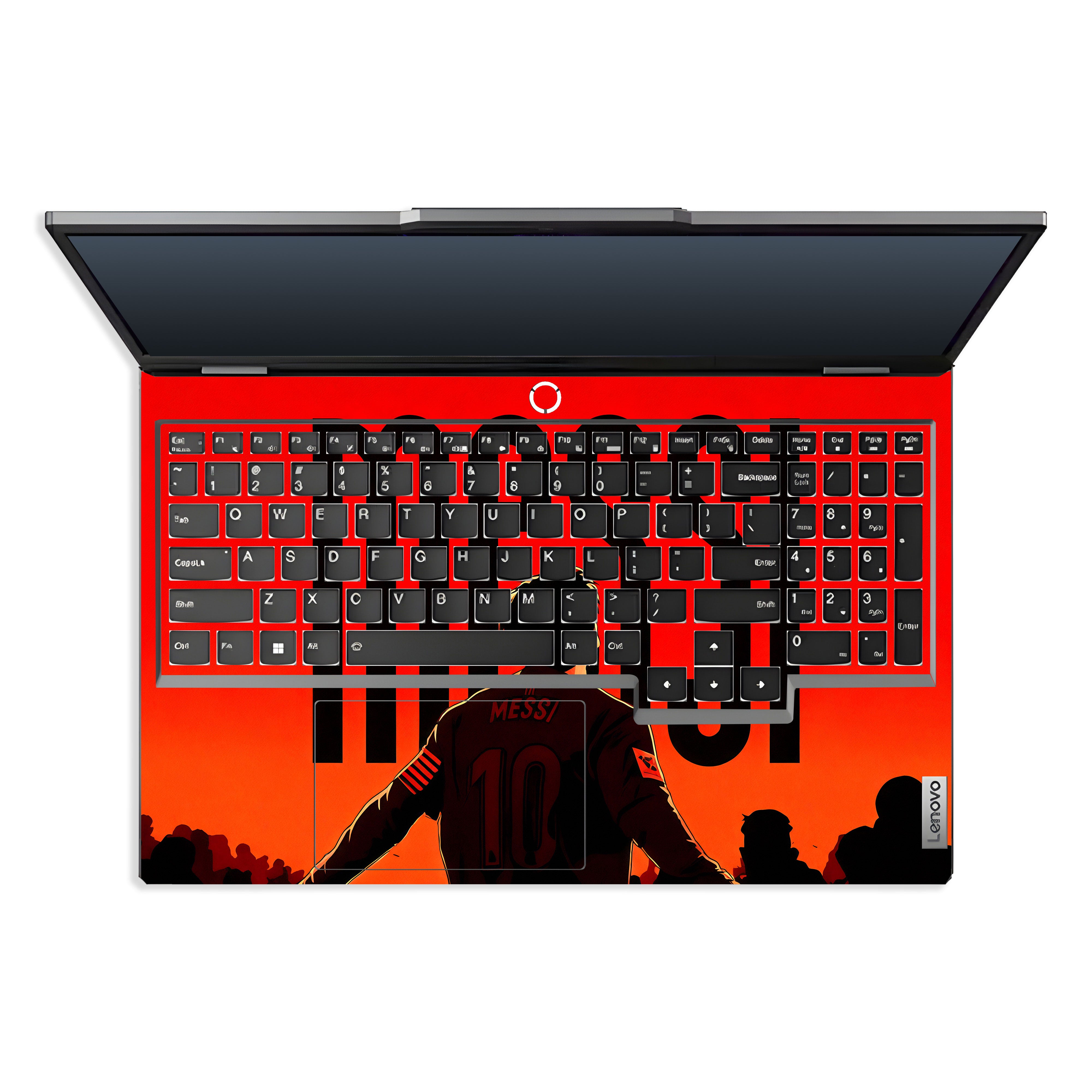 Messi Red Aura Lenovo LOQ 2024, 2025 3D Laptop Skin