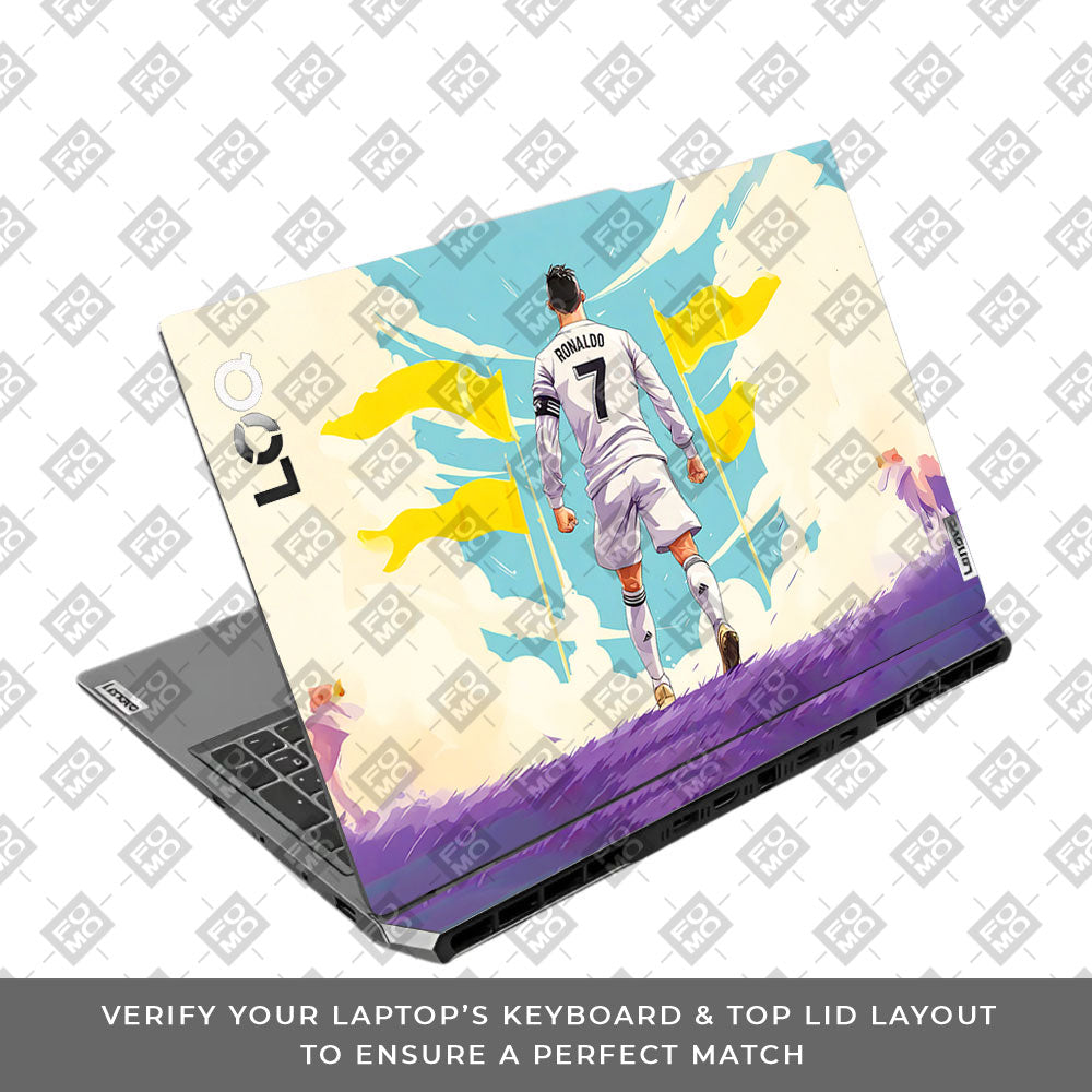 Ronaldo Final Boss Lenovo LOQ 2024, 2025 3D Laptop Skin