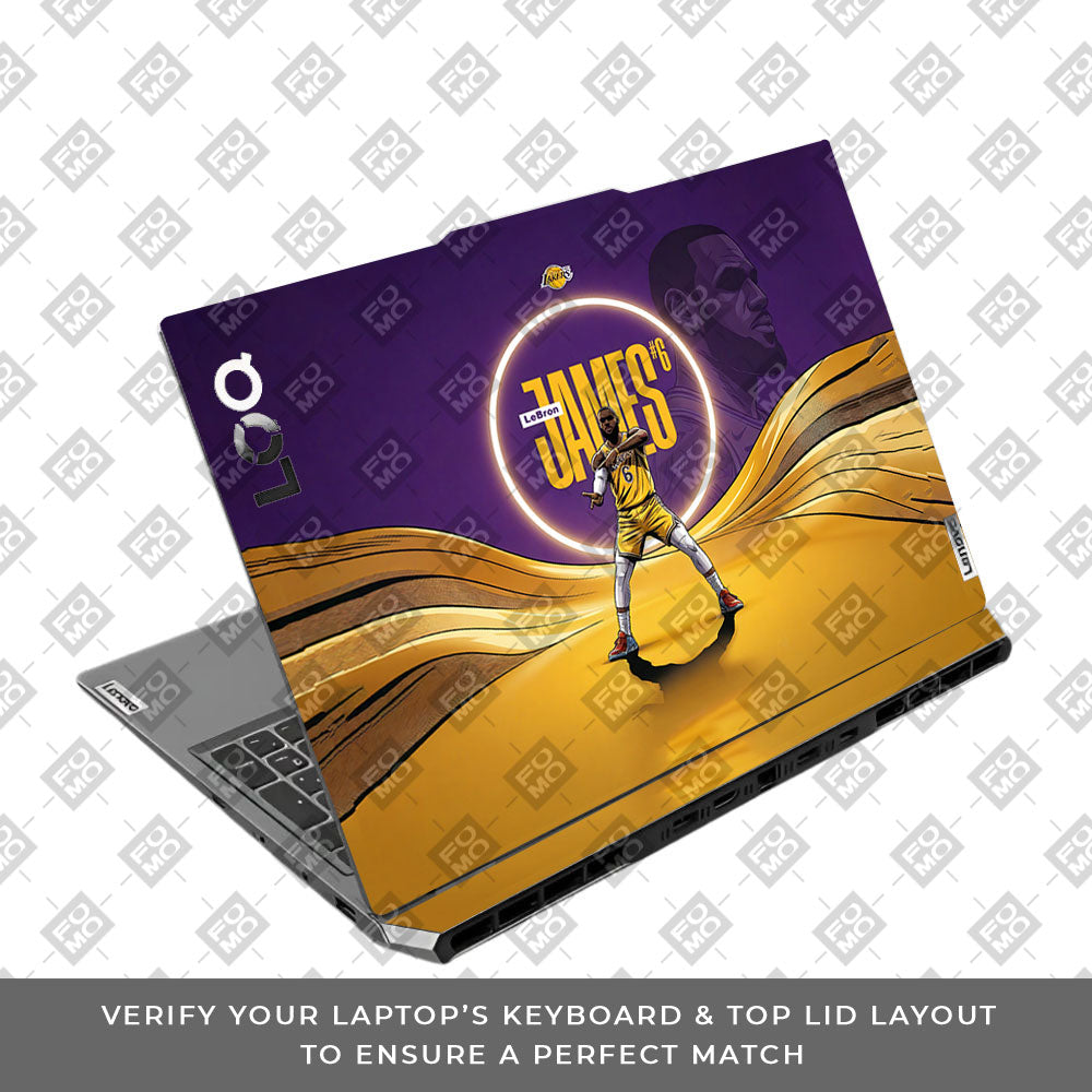 LeBron Legacy Lenovo LOQ 2024, 2025 3D Laptop Skin