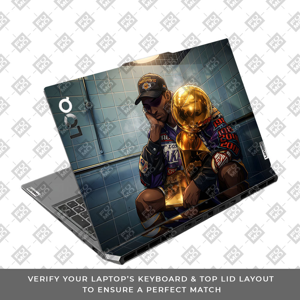 Kobe Trophy Lenovo LOQ 2024, 2025 3D Laptop Skin