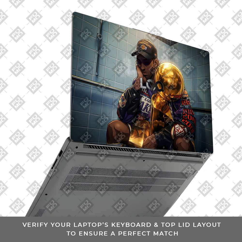 Kobe Trophy Lenovo LOQ Essential 15IAX9E 3D Laptop Skin