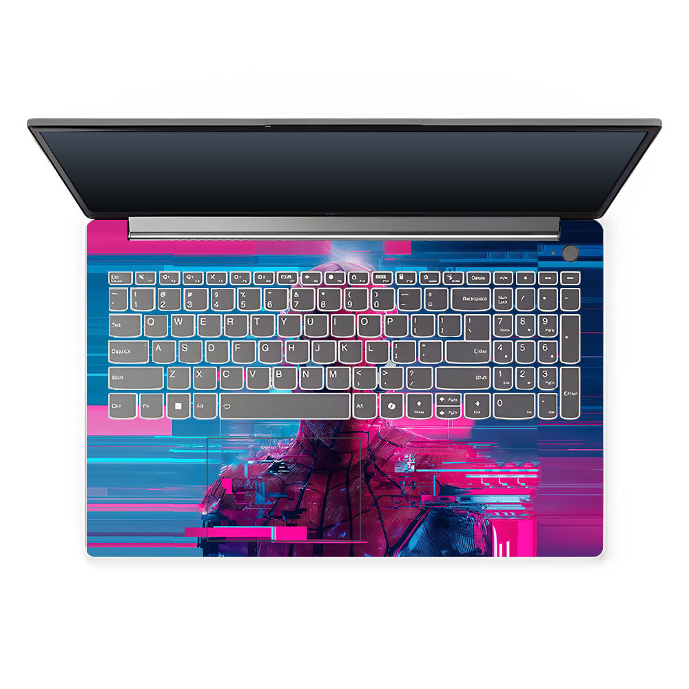 Glitch Spider Lenovo LOQ Essential 15IAX9E 3D Laptop Skin