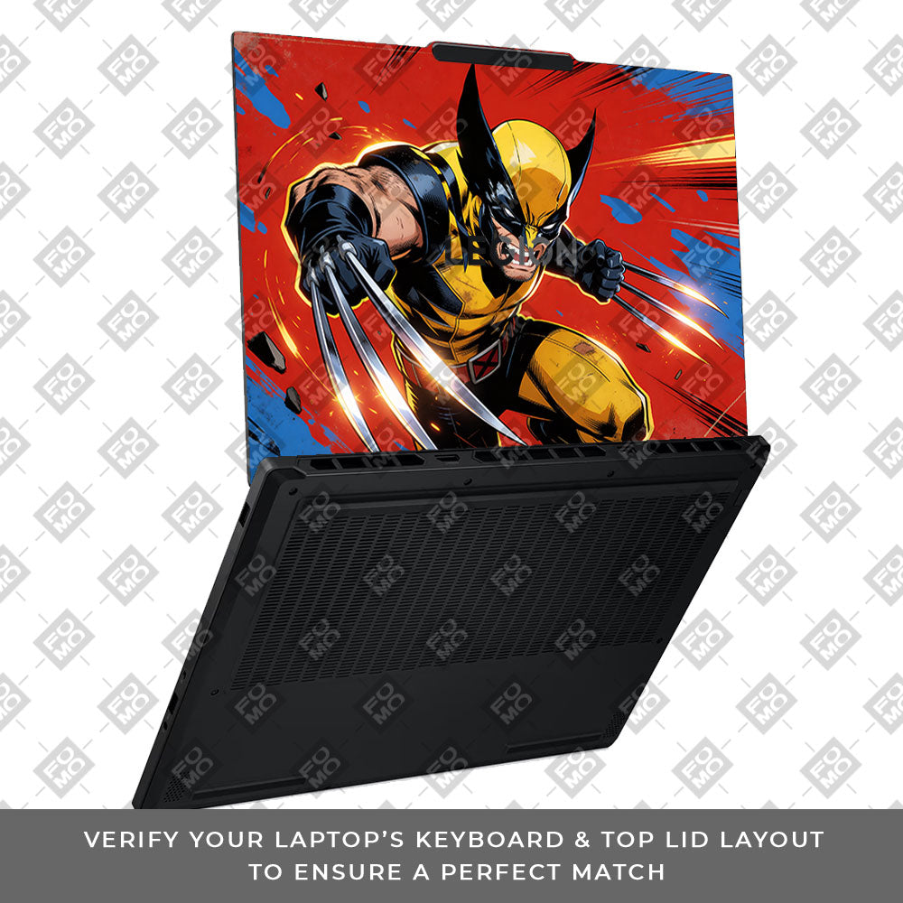 Adamantium Rage Lenovo Legion 5 15AHP10 3D Laptop Skin