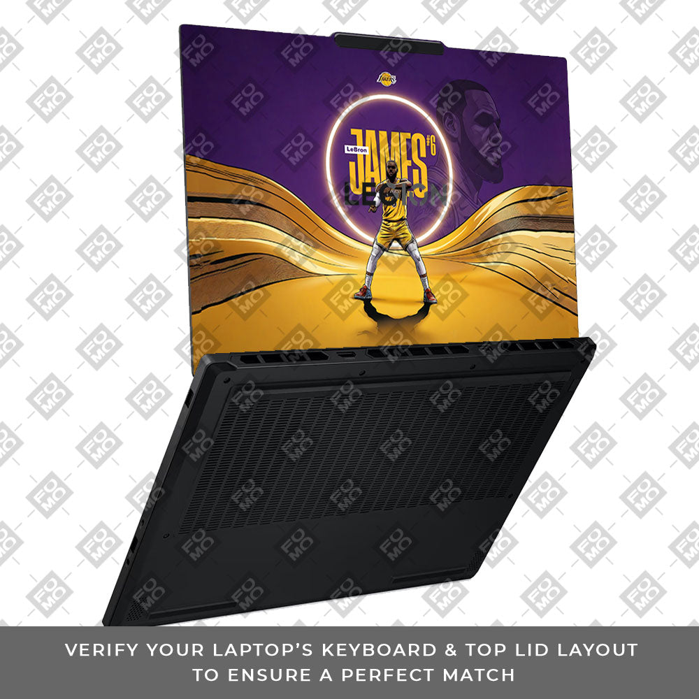 LeBron Legacy Lenovo Legion 5 15AHP10 3D Laptop Skin