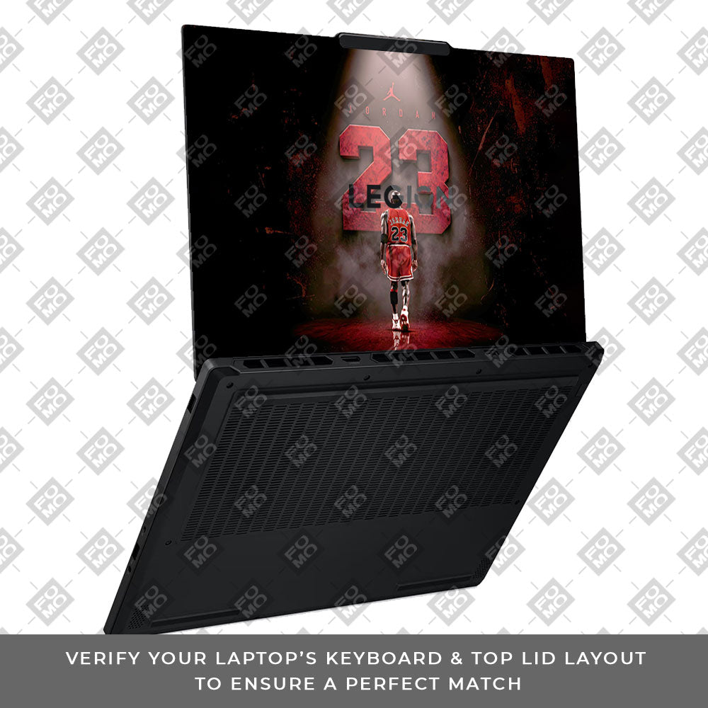 Jordan 23 Lenovo Legion 5 15AHP10 3D Laptop Skin