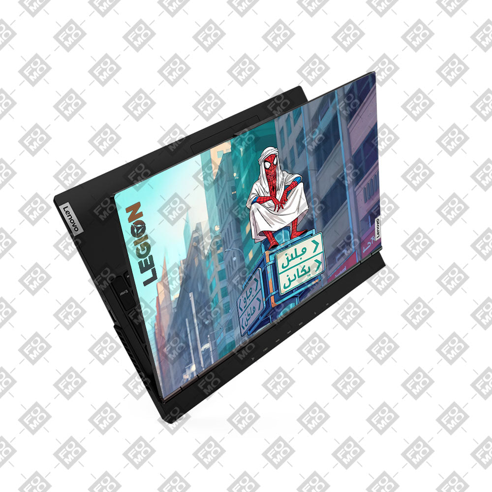 Arabian Spider Man Lenovo Legion 5 15ARH05 3D Laptop Skin