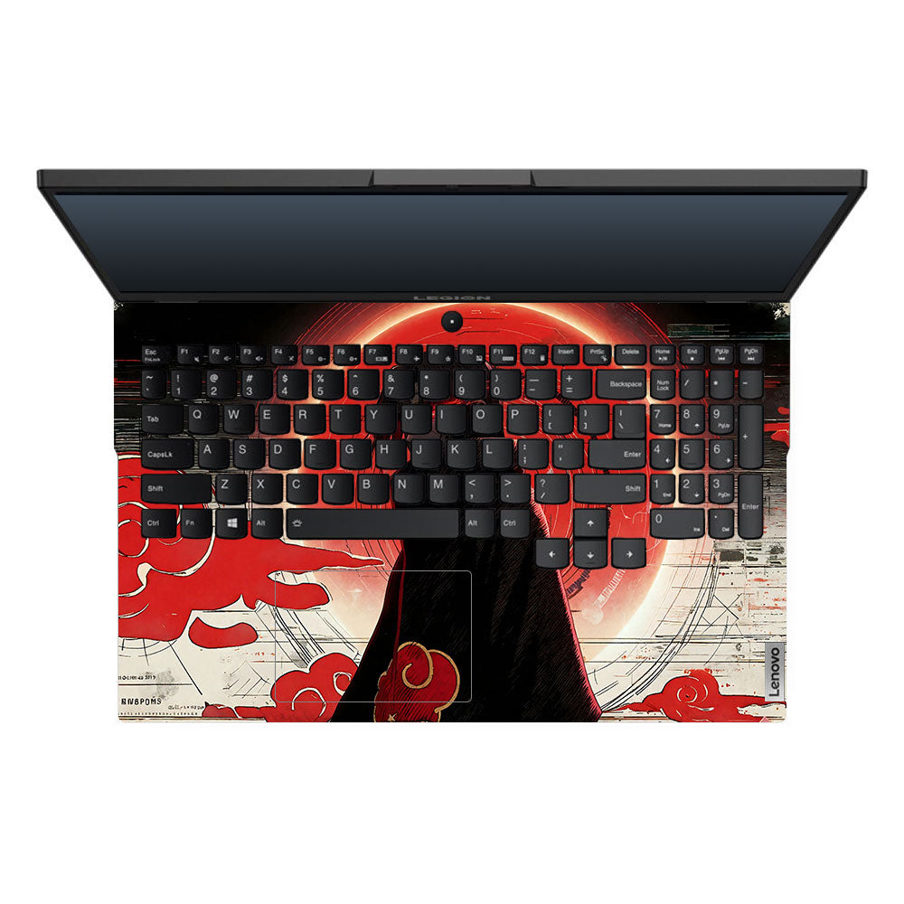 Itachi Uchiha Mark of the Akatsuki Lenovo Legion 5 15ARH05 3D Laptop Skin