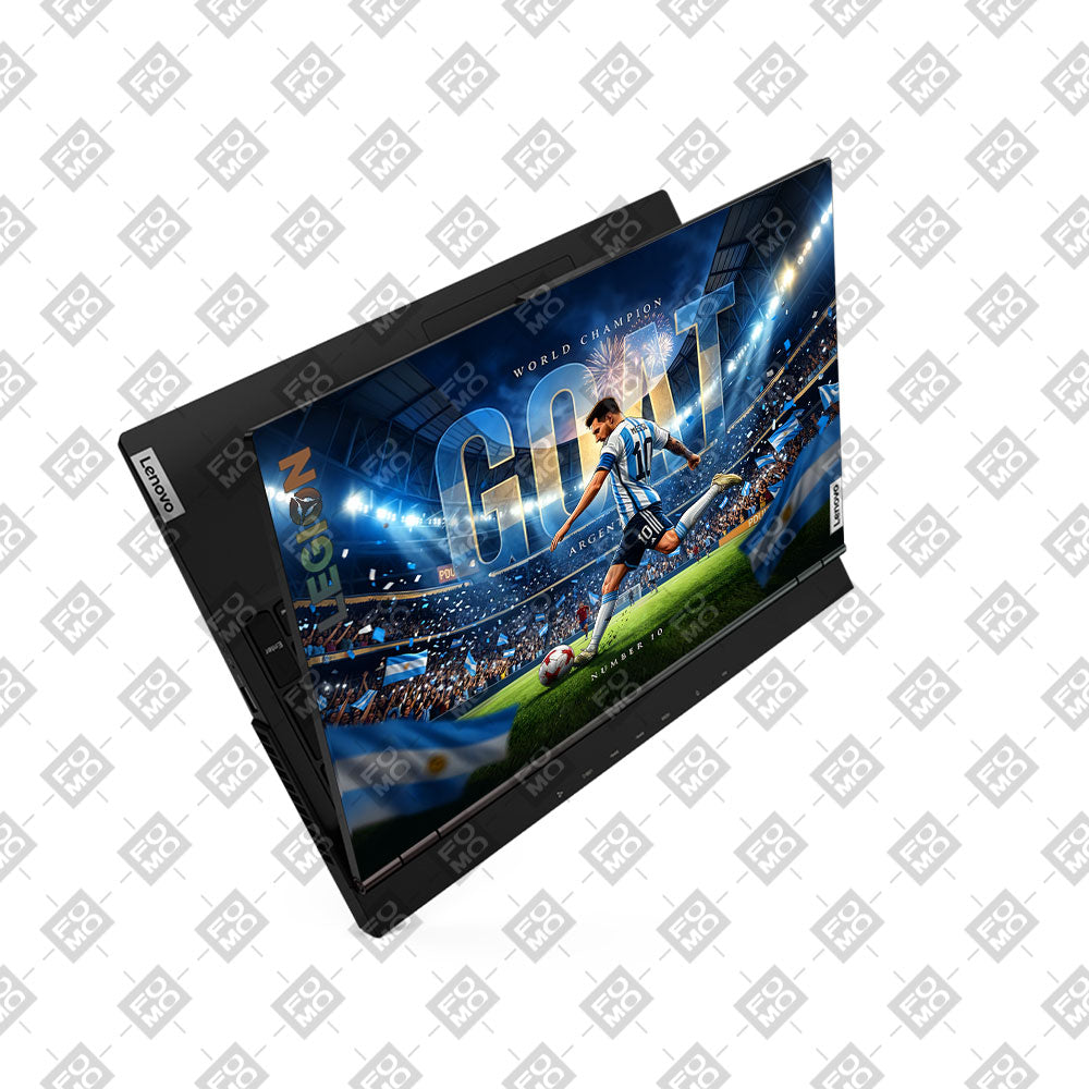 Messi World Champ Energy Lenovo Legion 5 15ARH05 3D Laptop Skin