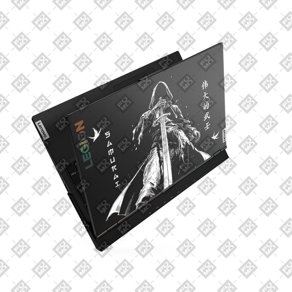 Transparent Ghost Samurai Lenovo Legion 5 15ARH05 Laptop Skin