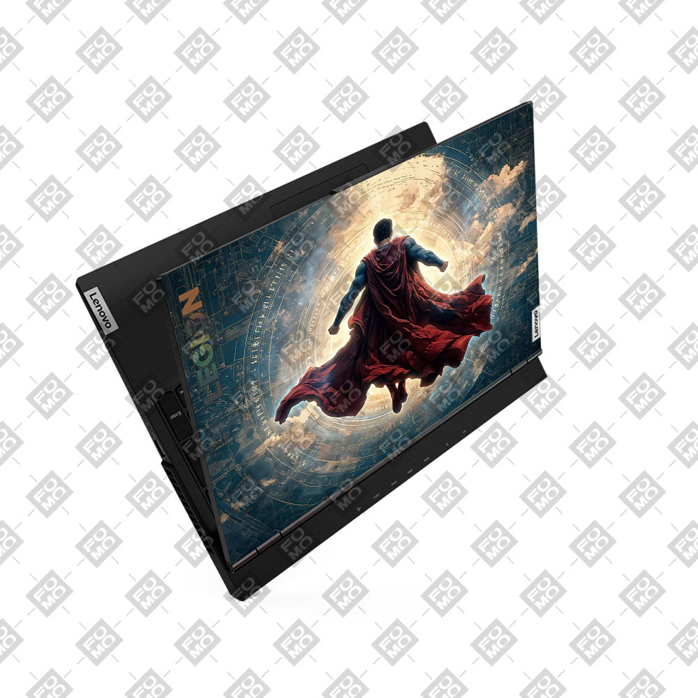 Superman Flying Beyond the Cosmos Lenovo Legion 5 15ARH05 3D Laptop Skin