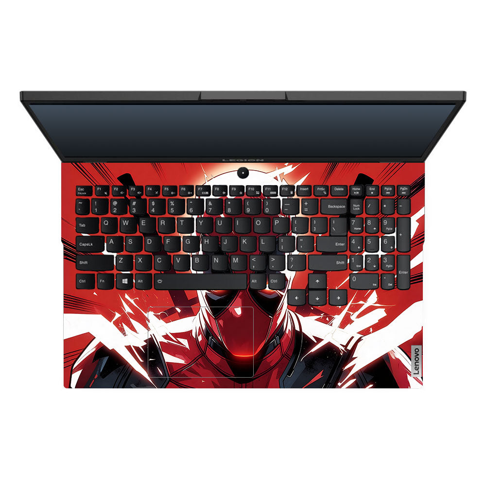 Deadpool Red Fury Lenovo Legion 5 15ARH05 3D Laptop Skin