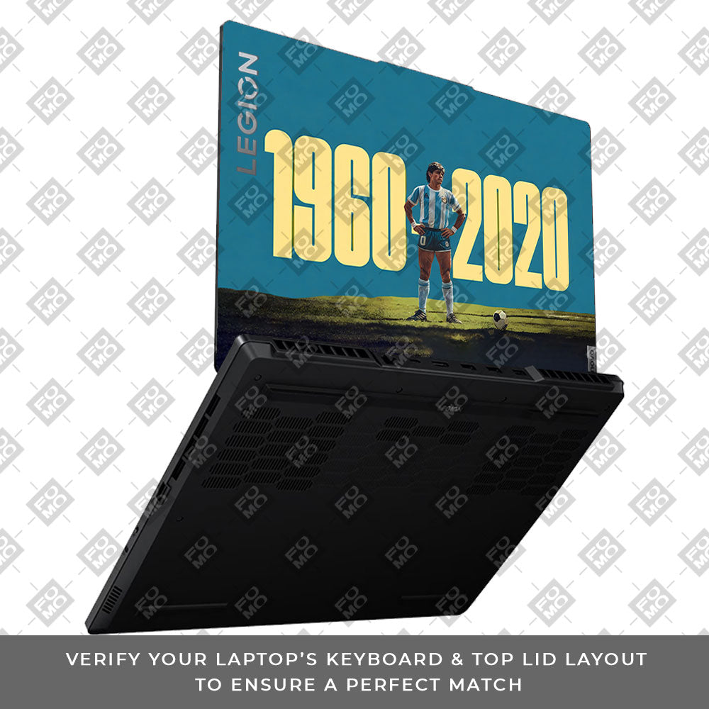 GOAT Era 1960 - 2020 Lenovo Legion 5 15ARP8 3D Laptop Skin