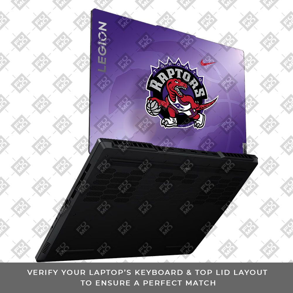 Raptors Pride Lenovo Legion 5 15ARP8 3D Laptop Skin