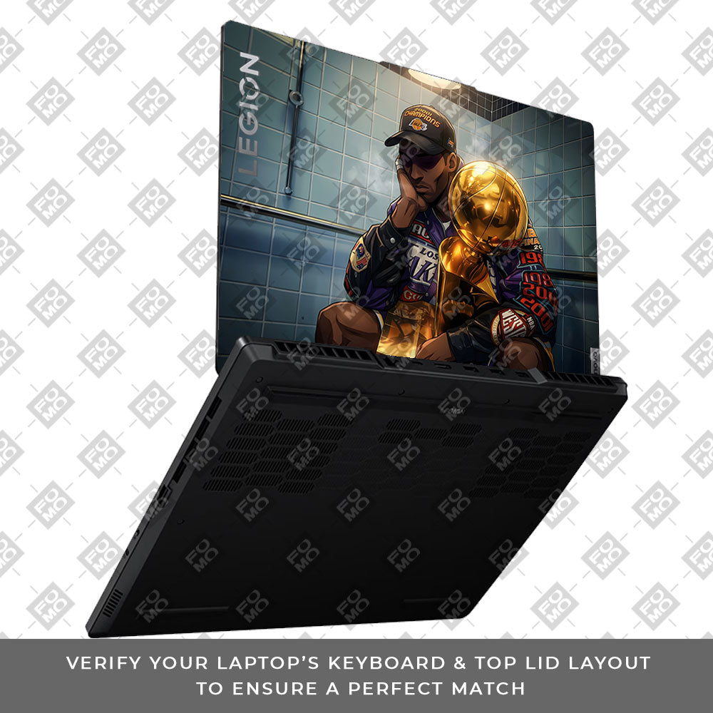 Kobe Trophy Lenovo Legion 5 15ARP8 3D Laptop Skin
