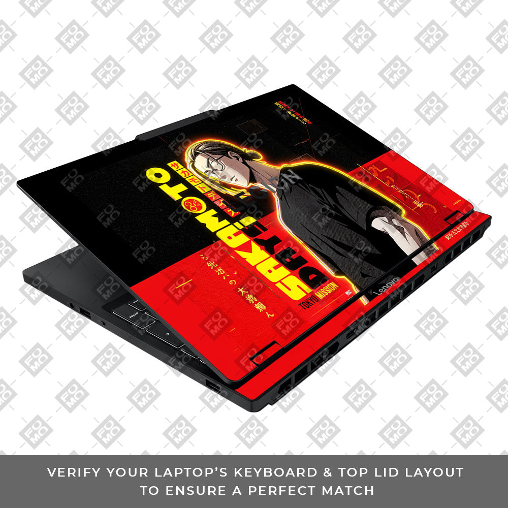 Taro Sakomoto Lenovo Legion 5 15IAX10 3D Laptop Skin