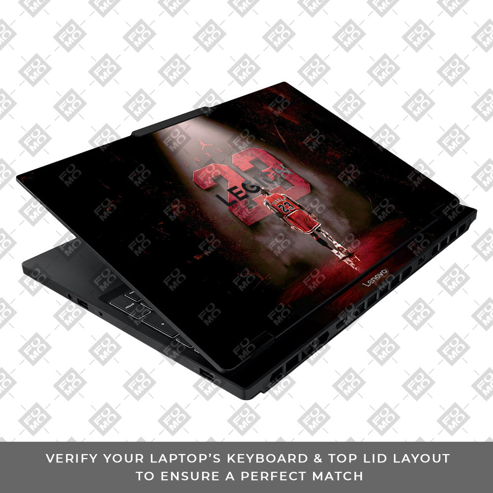 Jordan 23 Lenovo Legion 5 15IAX10 3D Laptop Skin