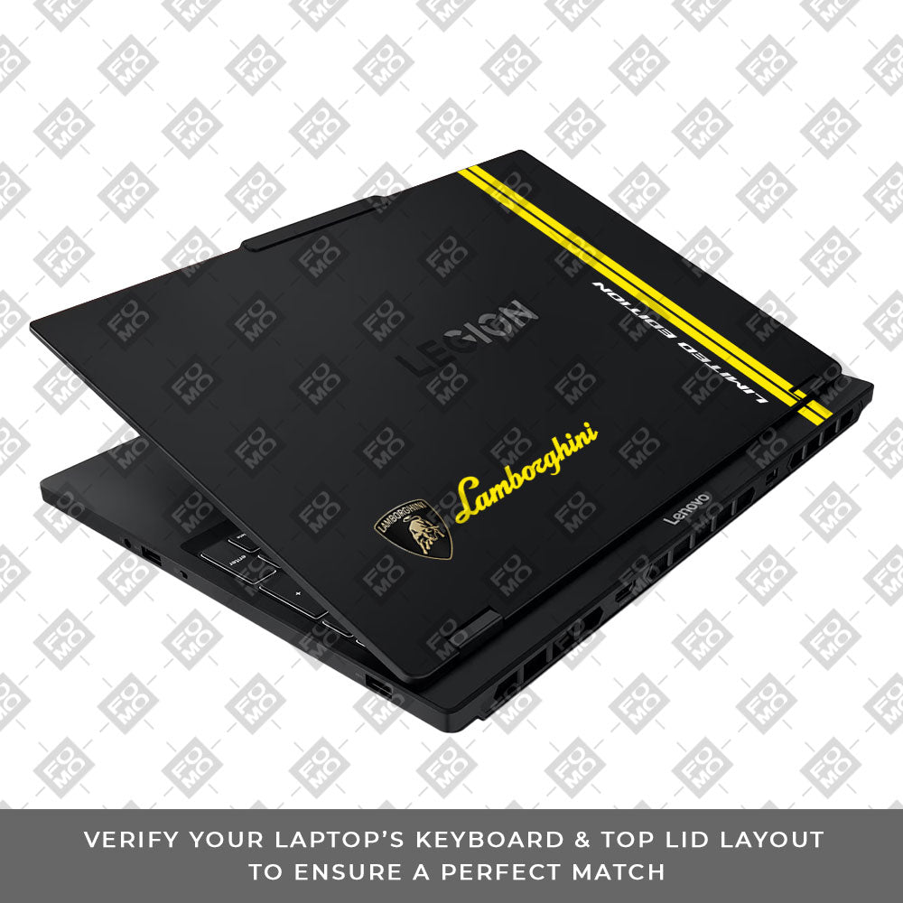 Transparent Lamborghini Limited Edition Lenovo Legion 5 15IAX10 Laptop Skin