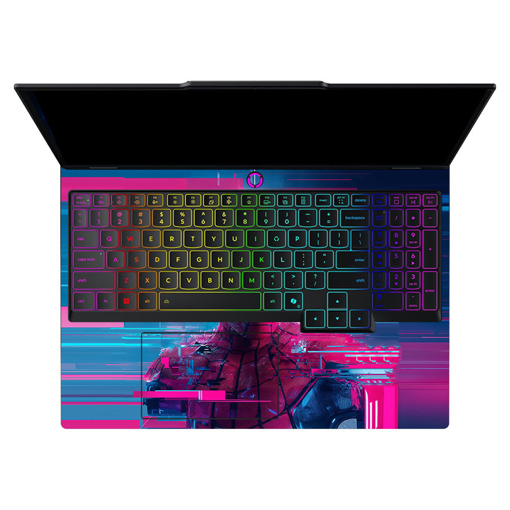 Glitch Spider Lenovo Legion 5 15IAX10 3D Laptop Skin
