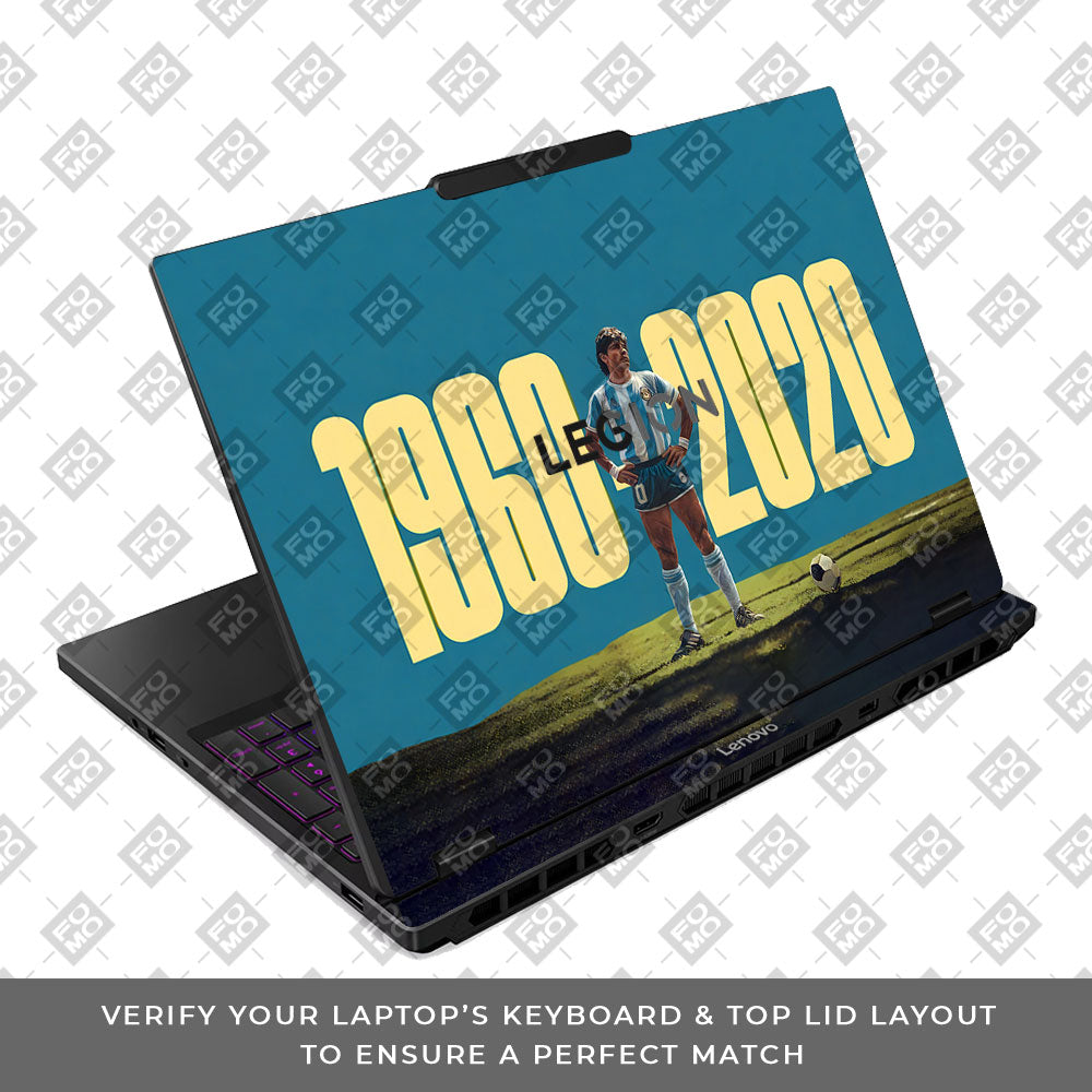 GOAT Era 1960 - 2020 Lenovo Legion 5 15IRX10 3D Laptop Skin
