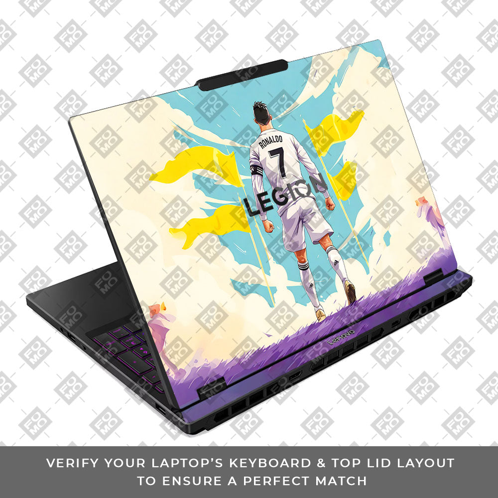 Ronaldo Final Boss Lenovo Legion 5 15IRX10 3D Laptop Skin