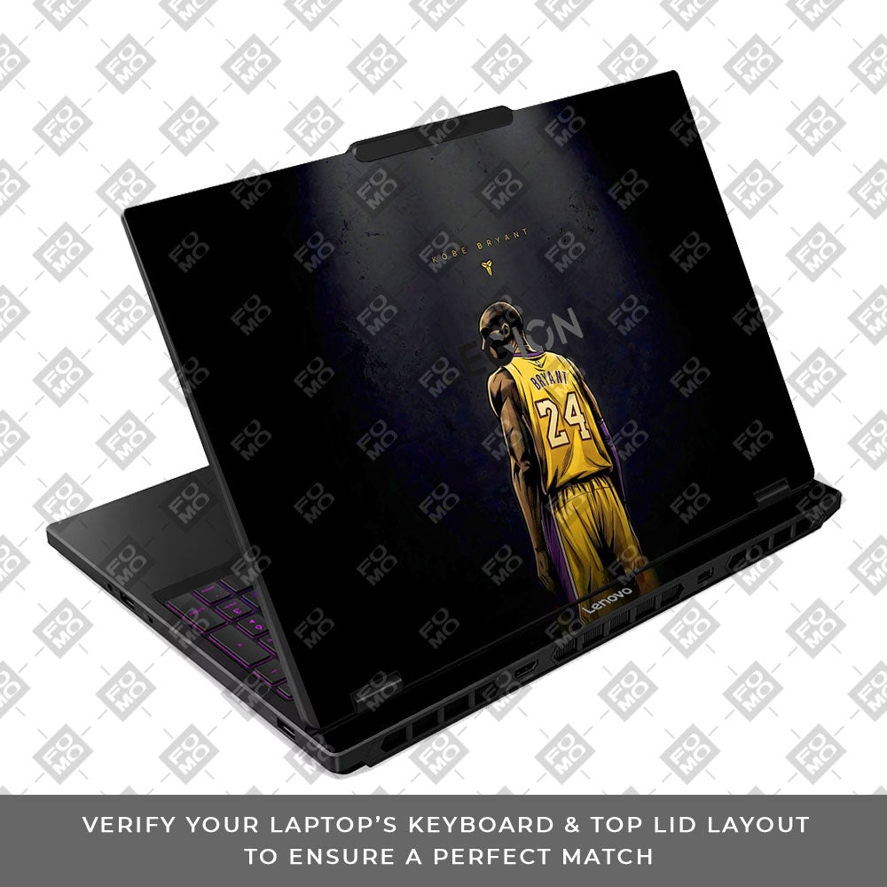 Mamba Legacy Lenovo Legion 5 15IRX10 3D Laptop Skin